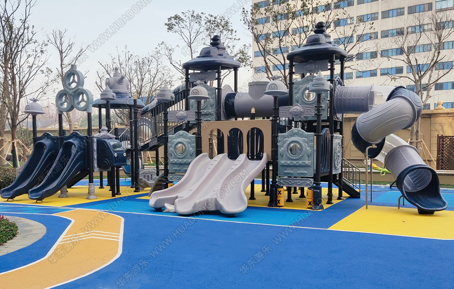 華潤房地產賽亞號滑梯組合案例